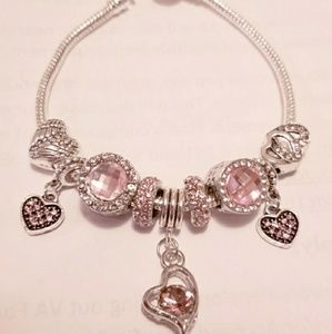 Pandora charm bracelet Sterling silver